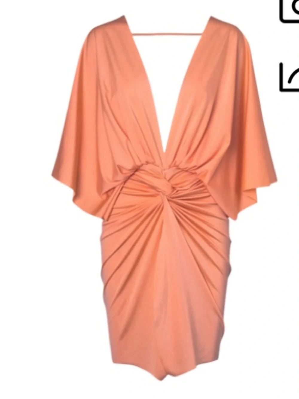 BAOBAB Mia Mini Dress in Coral Size Medium NWT